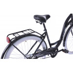 Mestský bicykel 28" Kozbike K14 3-prevodový Čierno-biely prehadzovačka Sturmey Archer